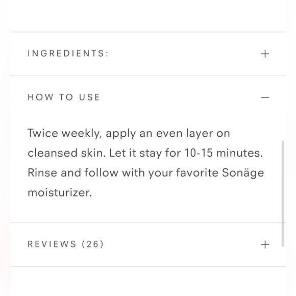 New Sonage SaffronEnergizing Vitamin Mask - Picture 6 of 7